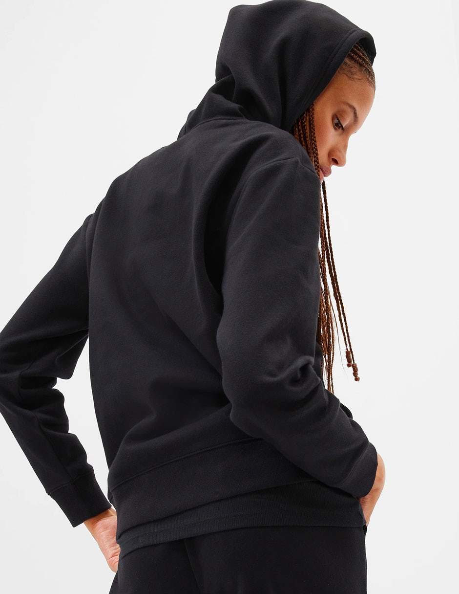 Sudadera con capucha y bolsa para mujer 2