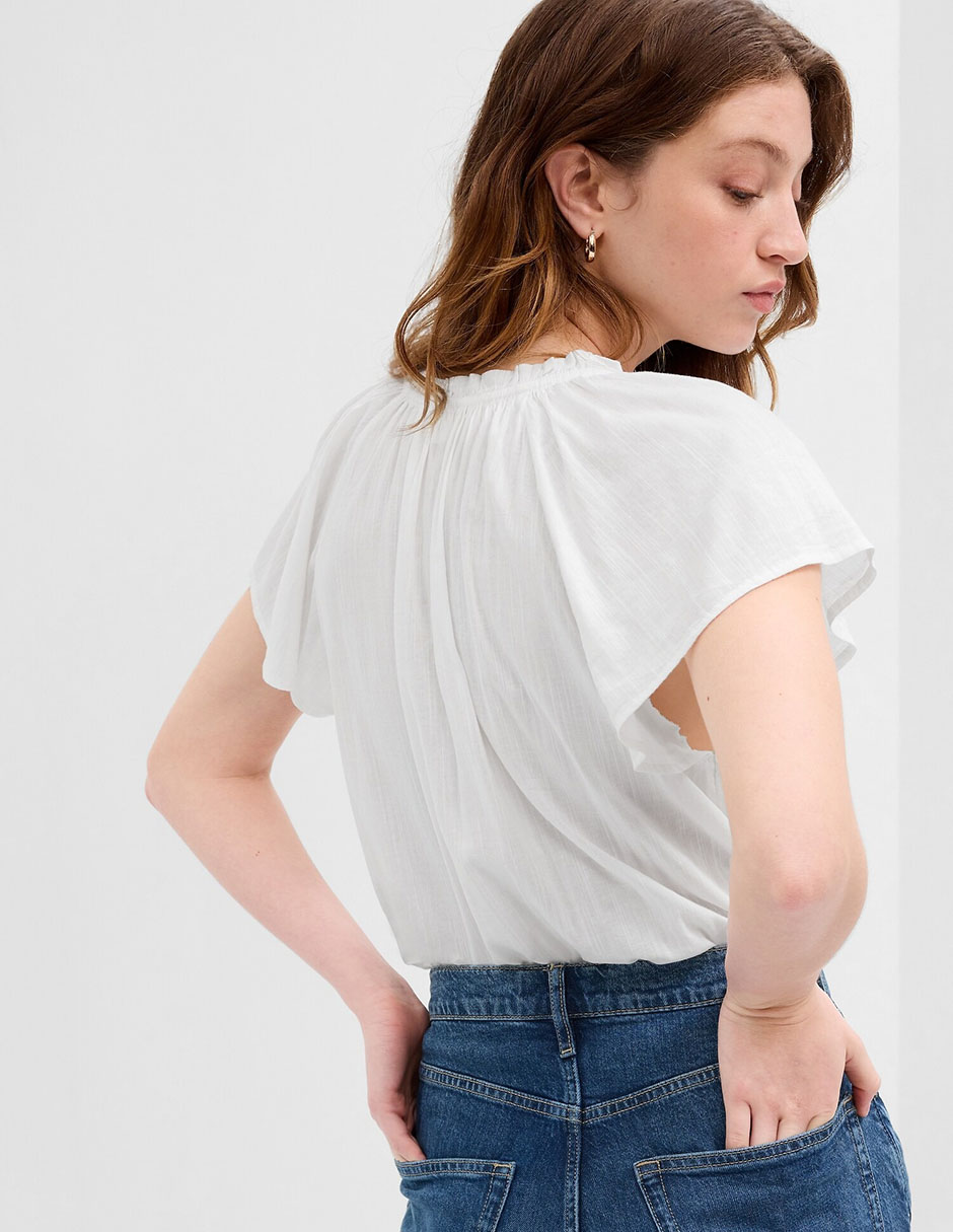 Blusa manga corta para mujer 2