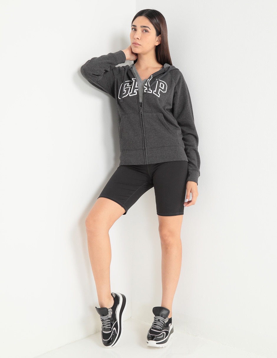 Sudadera con capucha y bolsa para mujer 6