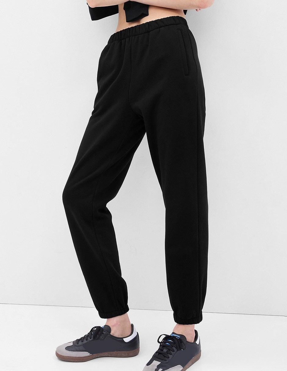 Pants regular con elástico para mujer Ultrasoft GAP México