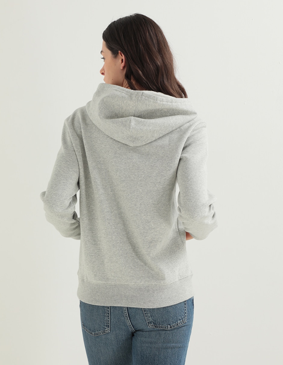 SUDADERA GAP 463506H LO, M, GRIS CLARO