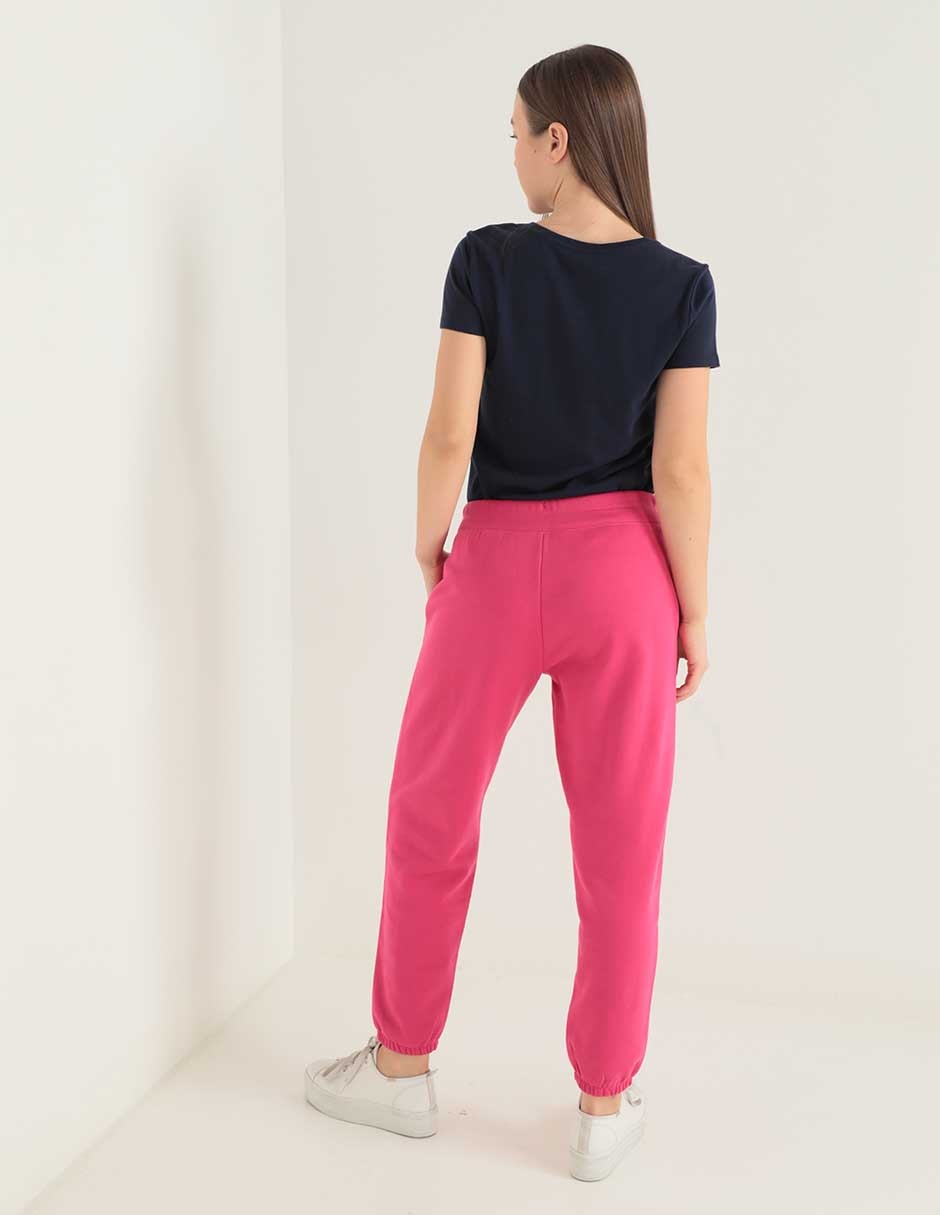 Pants regular con jareta para mujer 2