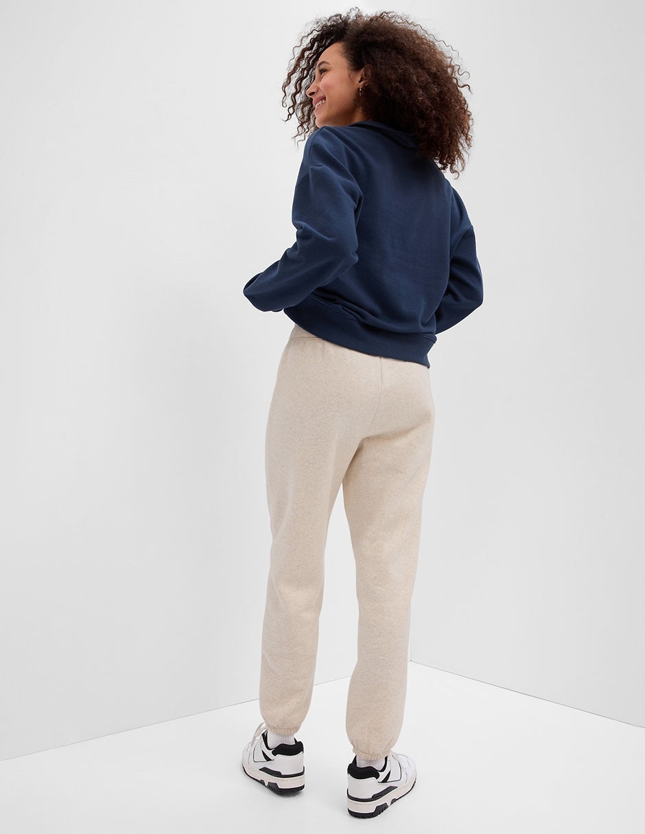 Pants regular con elástico para mujer 2