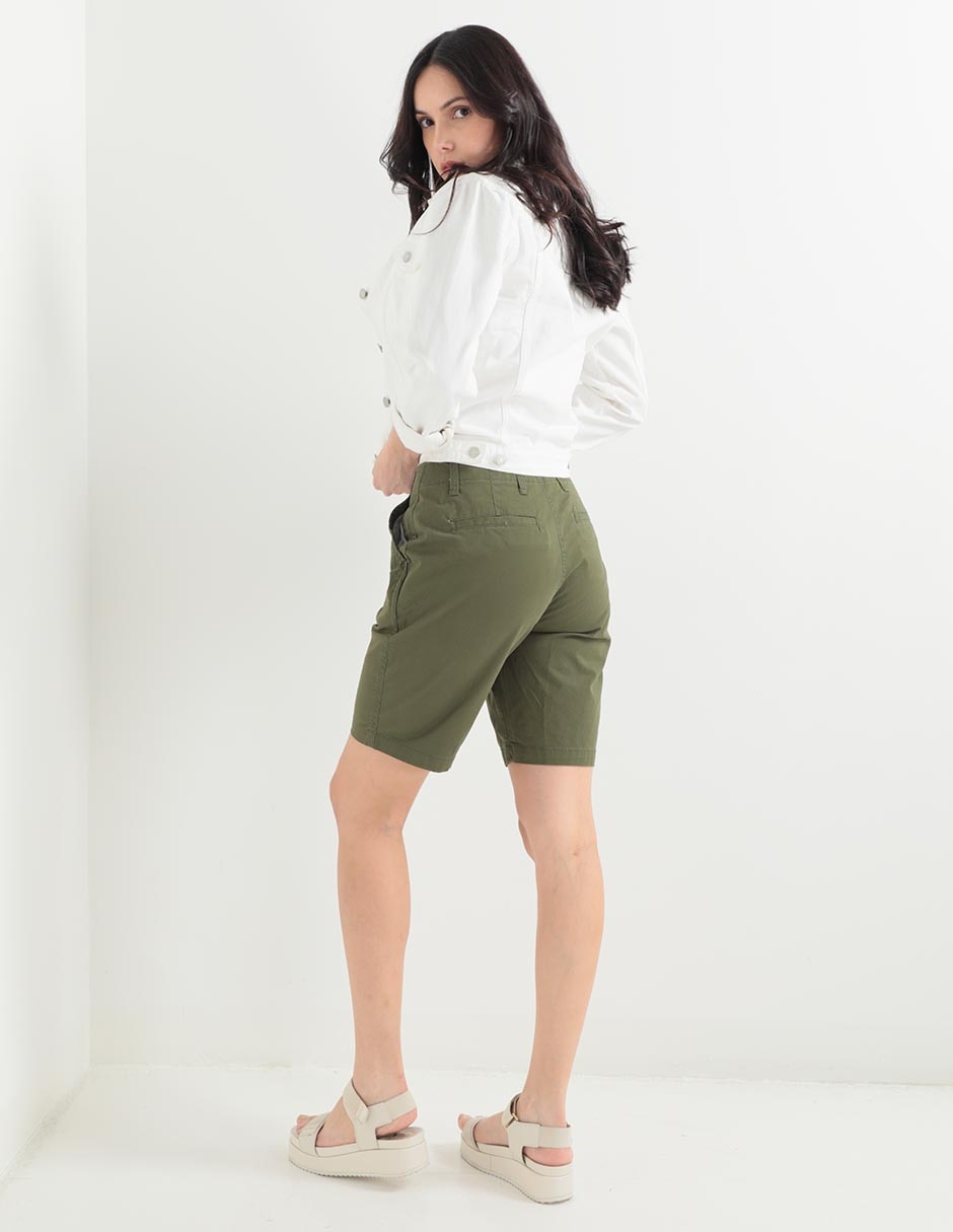 BERMUDA GAP 884122 LIS, 4, VERDE OLIVO