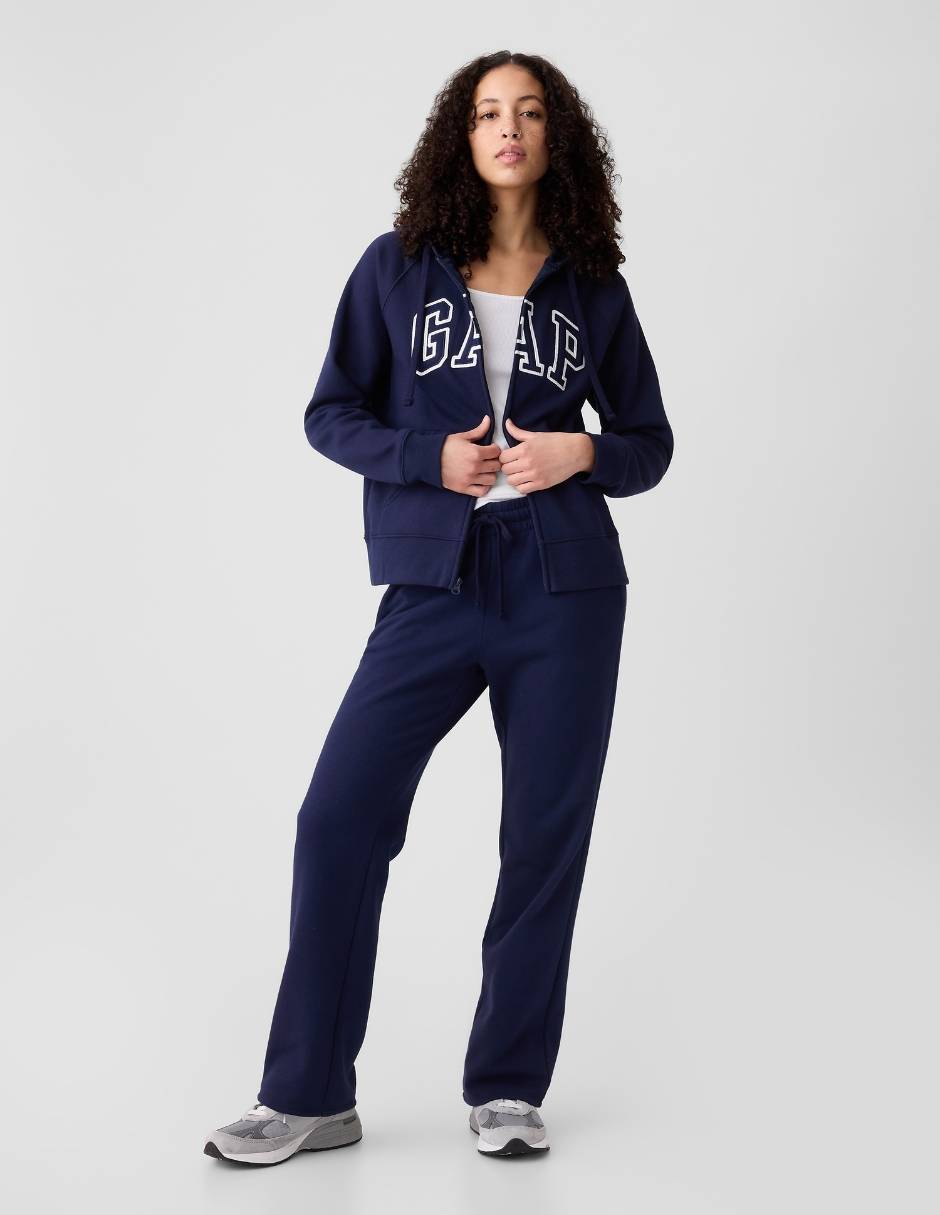 Sudadera con capucha y bolsa para mujer