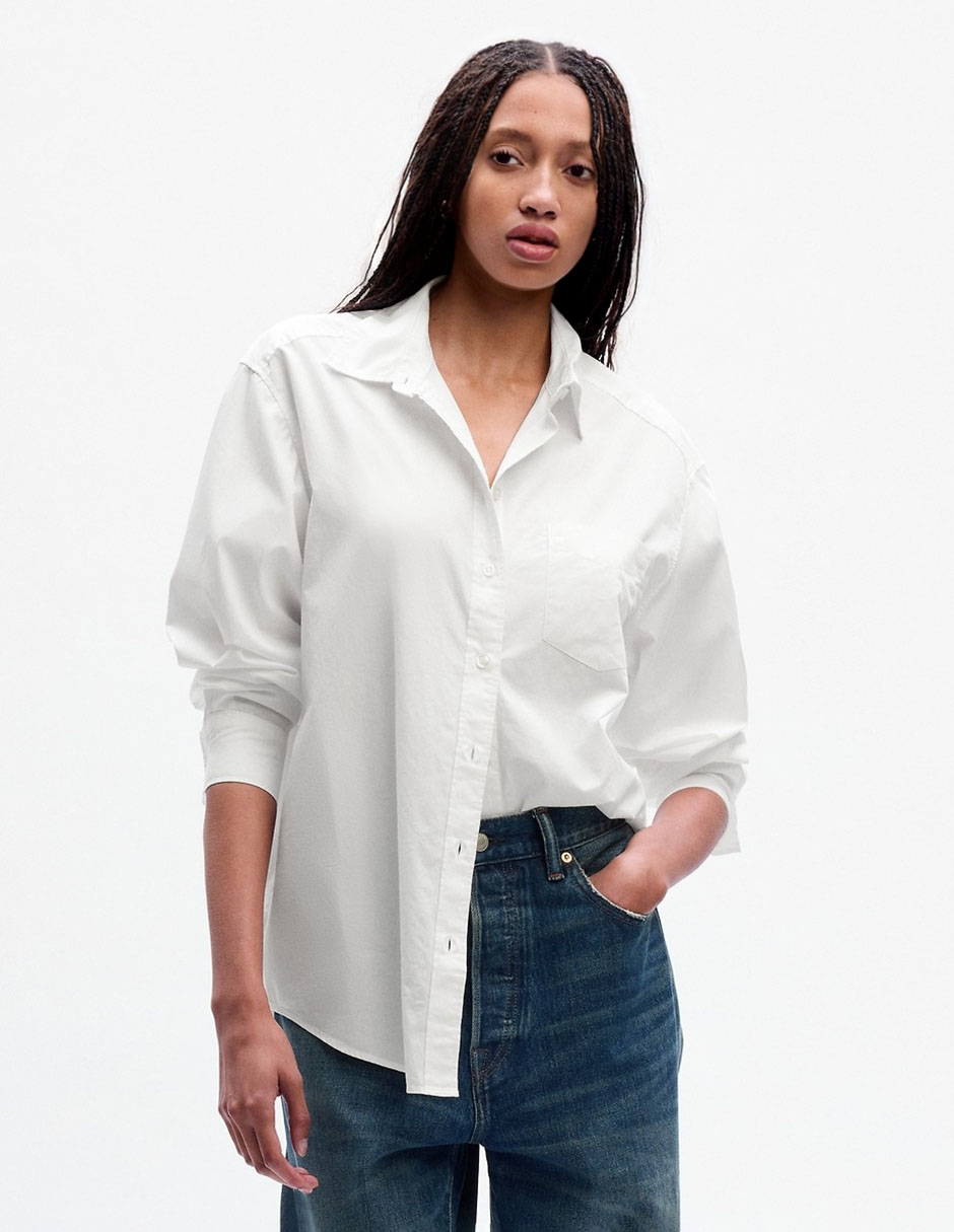 Larga Camisa Blanca Mujer De Vestir Camisas Largas Blancas De