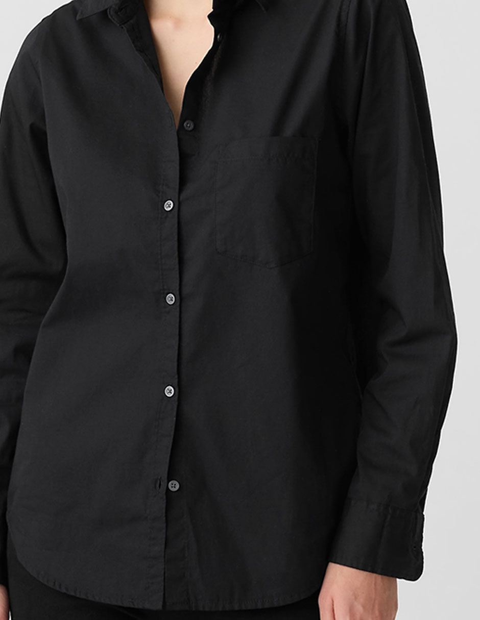 CAMISA GAP 841125 AL, M, NEGRO INTENSO