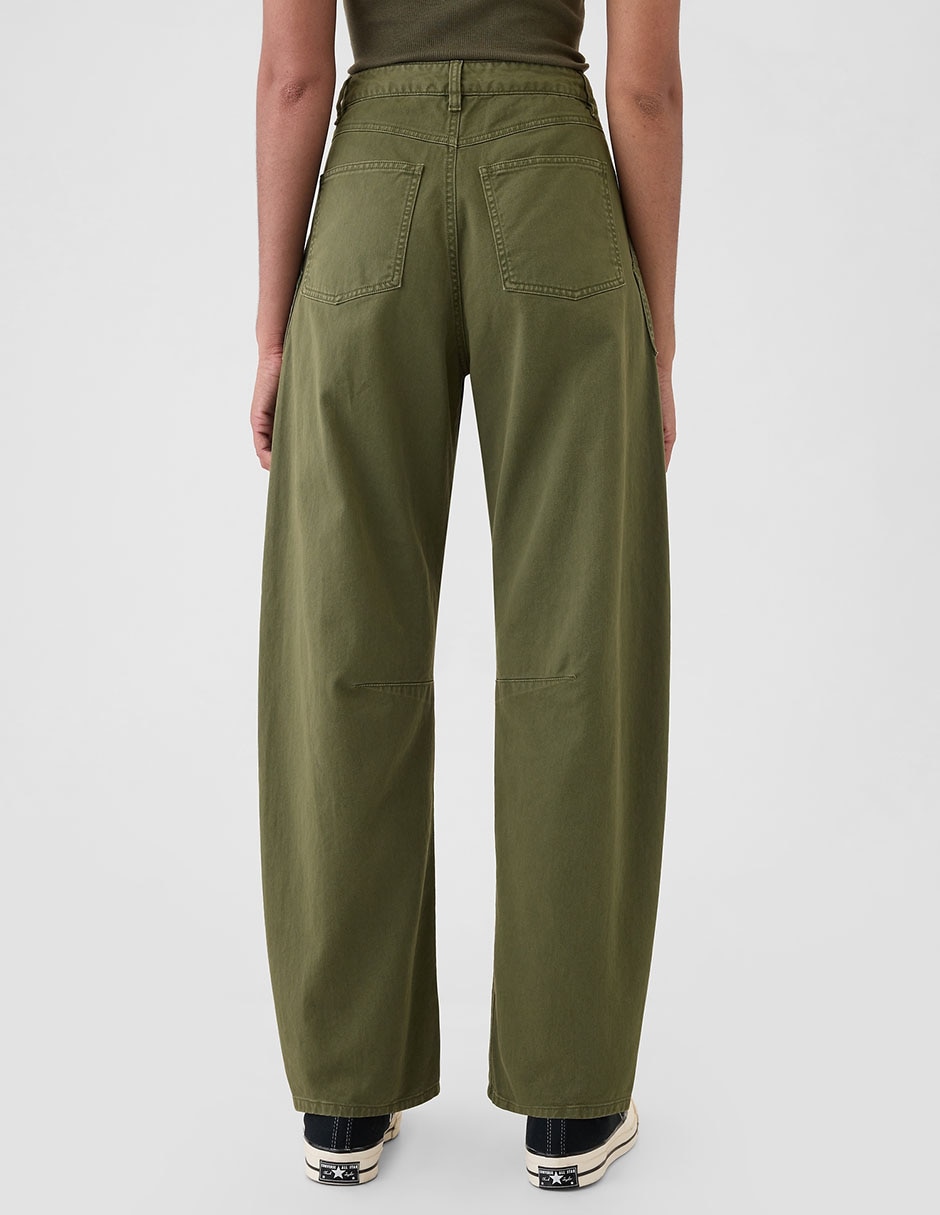 PANTALÓN GAP 518093 ST, 6, VERDE OLIVO