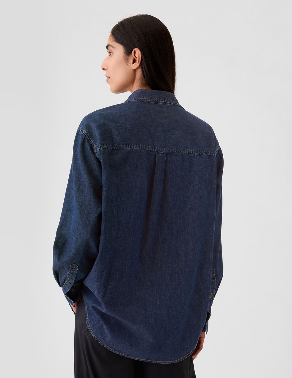 CAMISA GAP 797179, G, AZUL MARINO