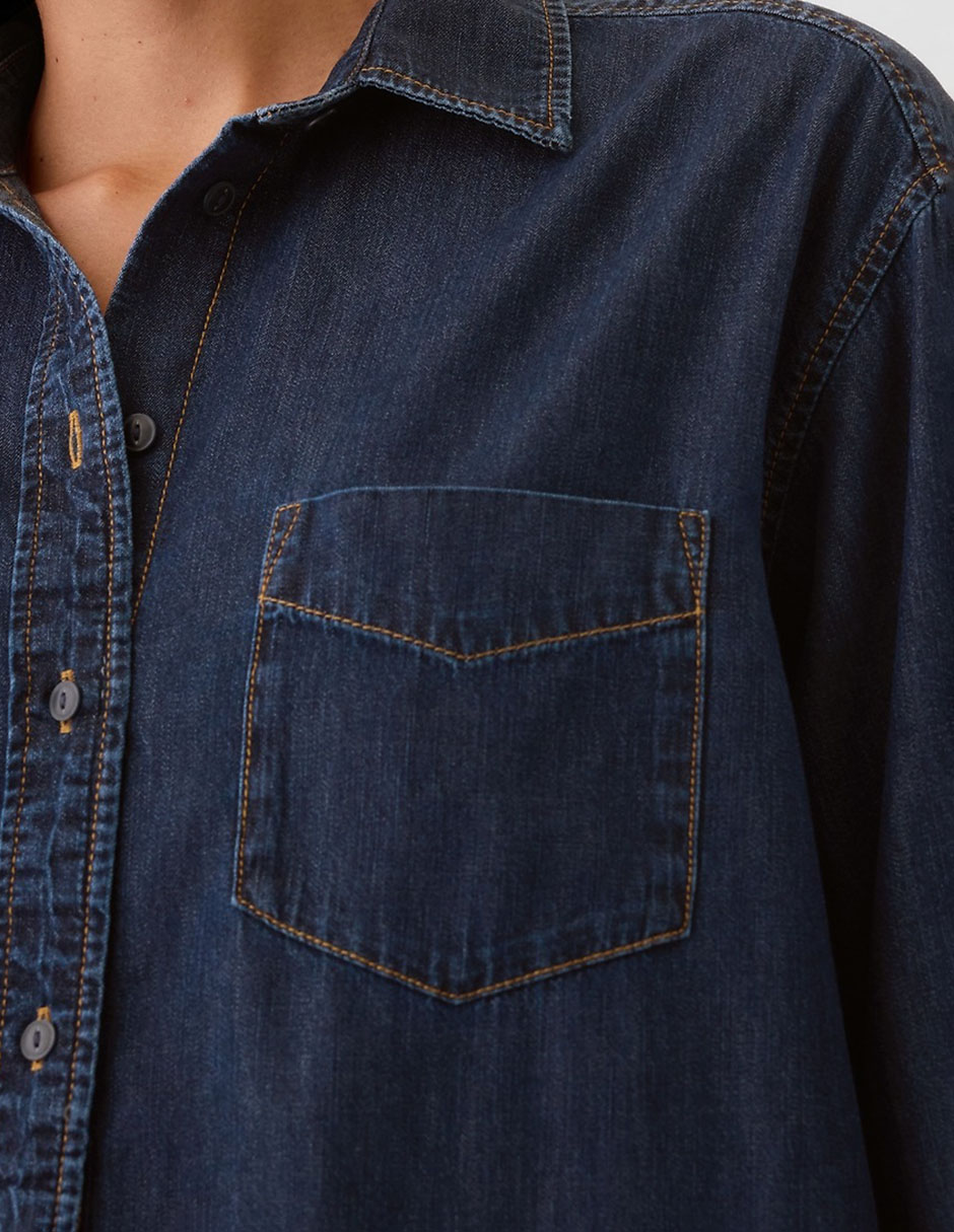 CAMISA GAP 797179, G, AZUL MARINO