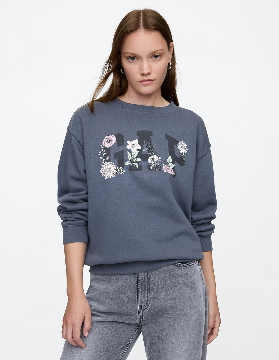 Sudadera con capucha y bolsa para mujer GAP México