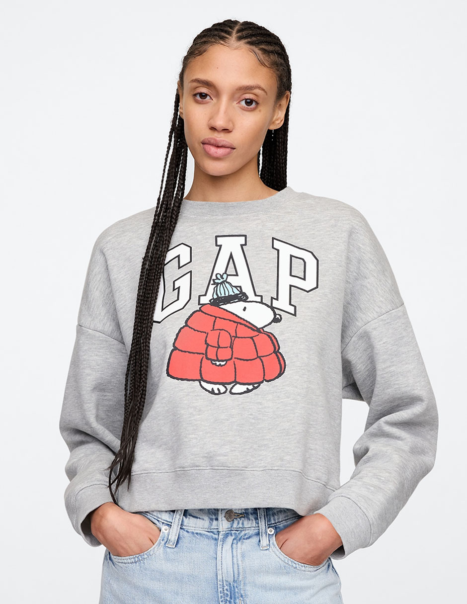 Sudaderas Gap Mujer Liverpool Sudadera Gap Mujer Gris Gap - Main Image