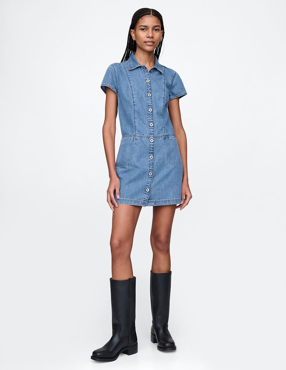 Vestido mini casual Ultrasoft para mujer 1