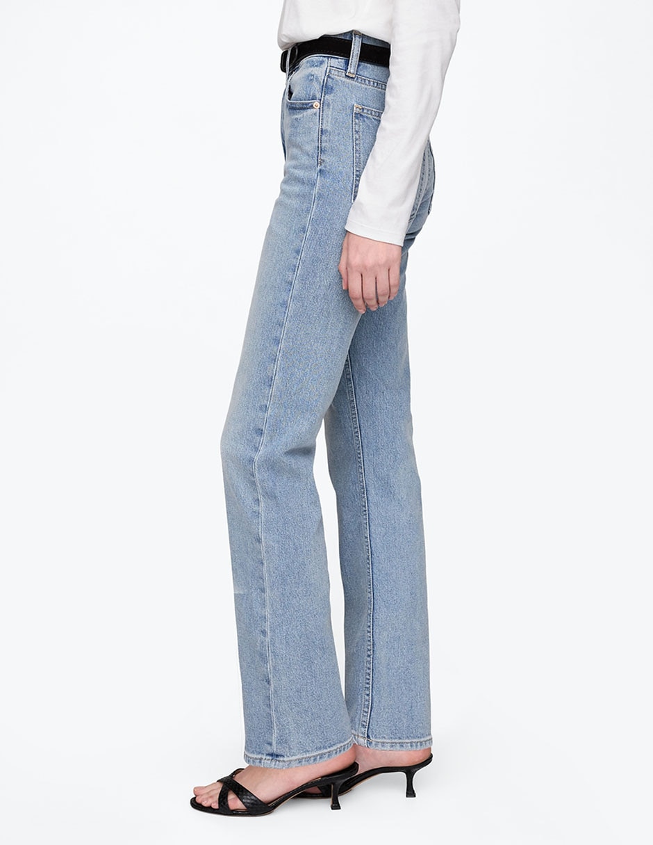 Jeans straight para mujer 3