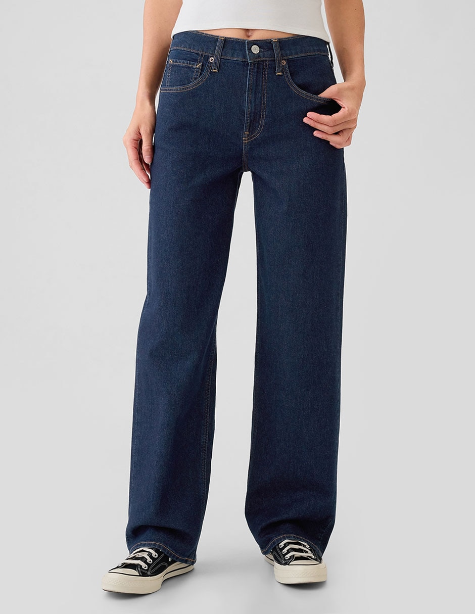 Jeans straight para mujer 1