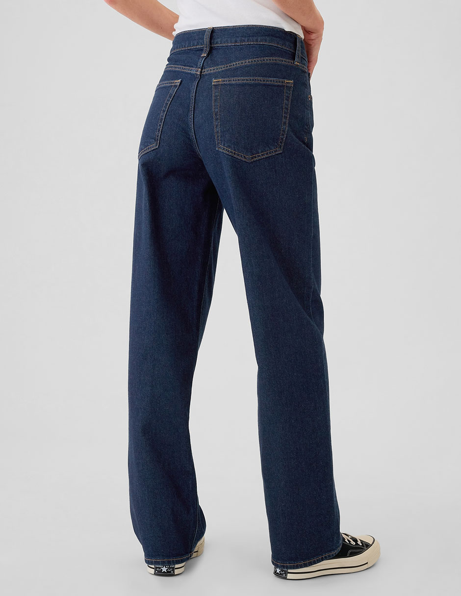 Jeans straight para mujer