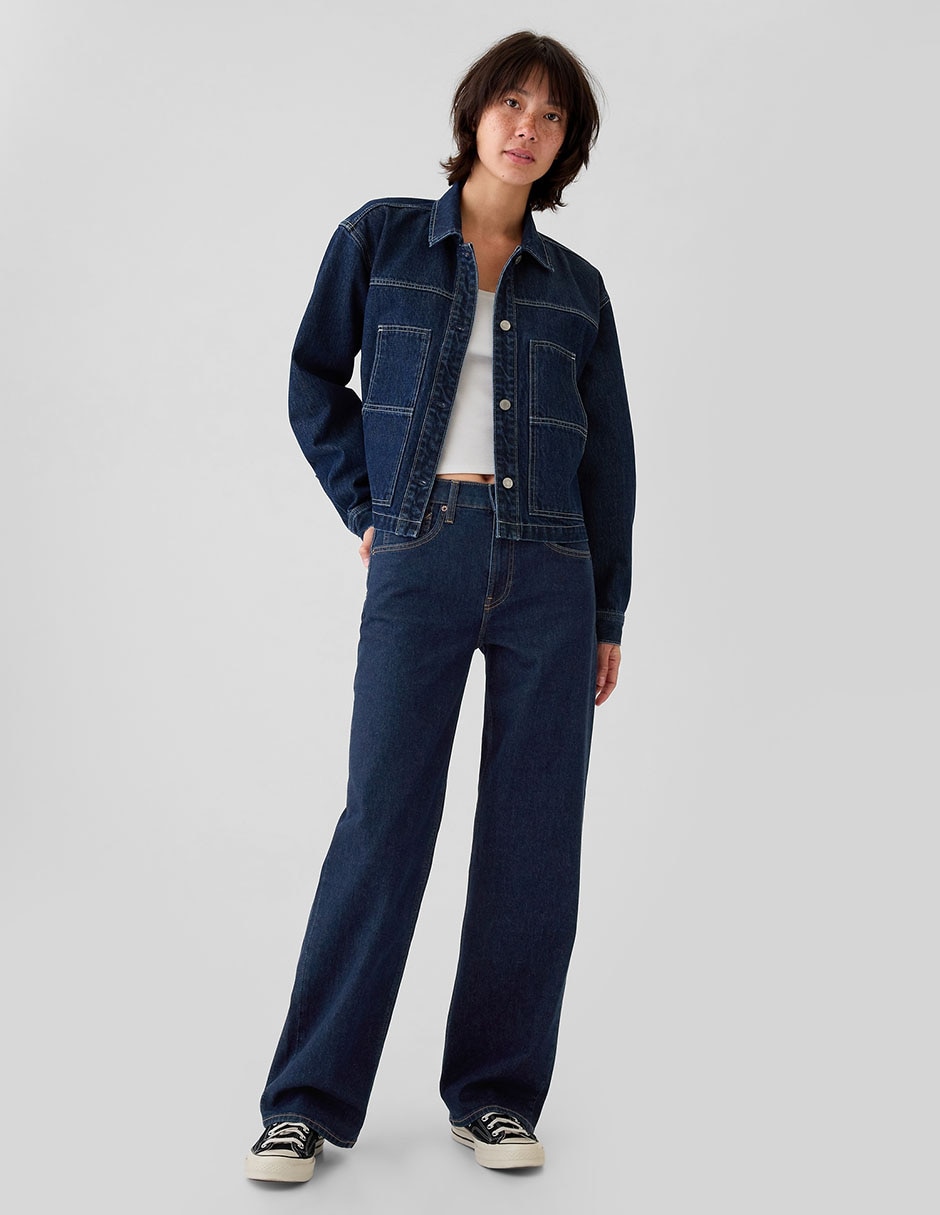 Jeans straight para mujer