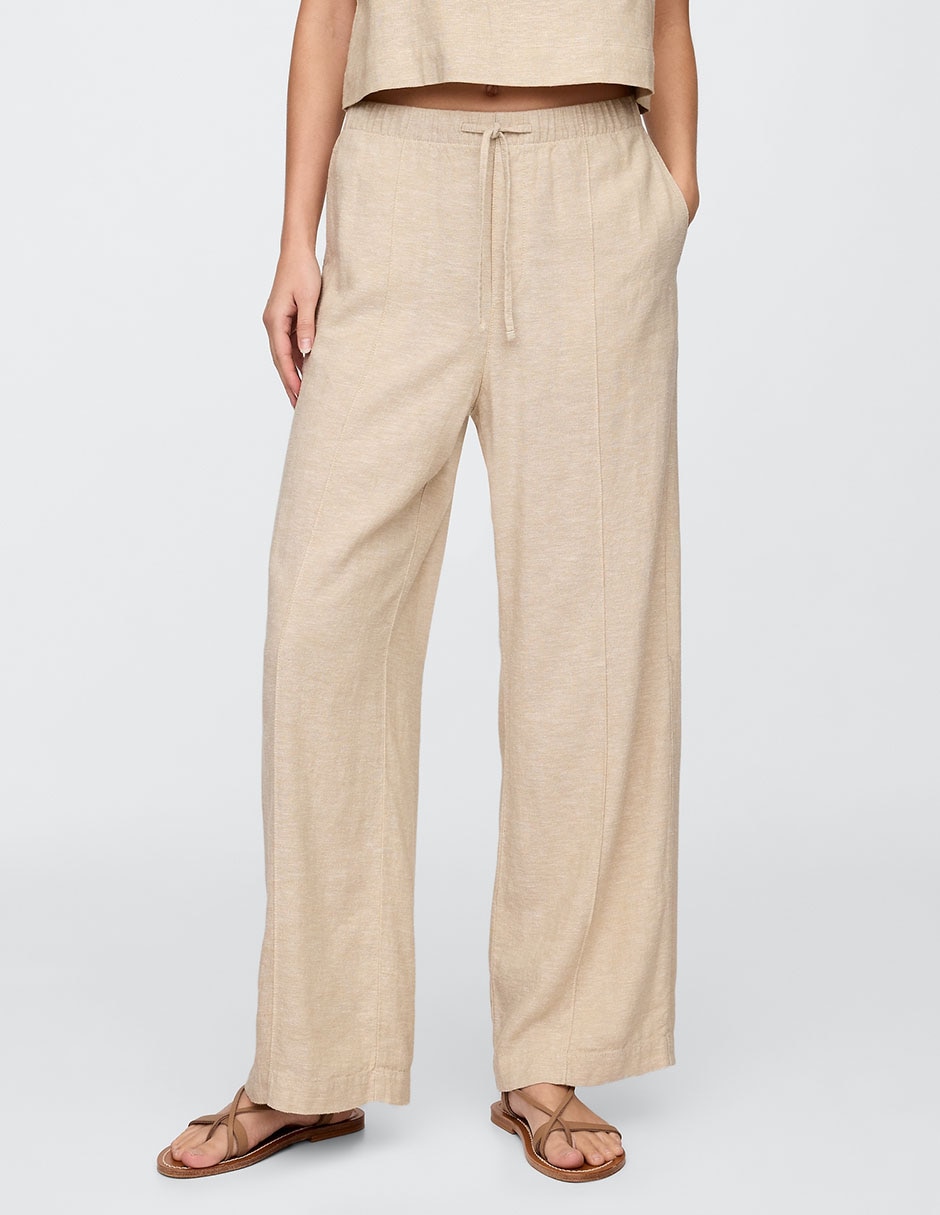 Pantalón relaxed straight para mujer 1