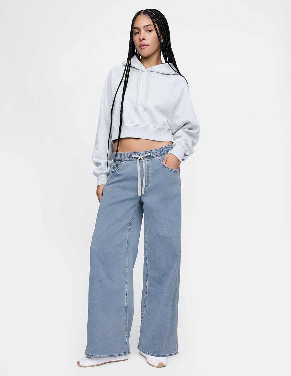 Baggy Jeans Jeans Mujer A La Cadera Jeans Relaxed Amplio Corte A