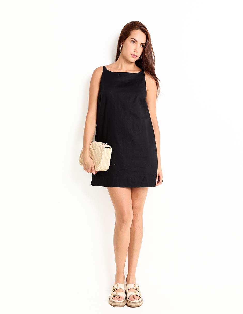 Vestido corto casual para mujer 3