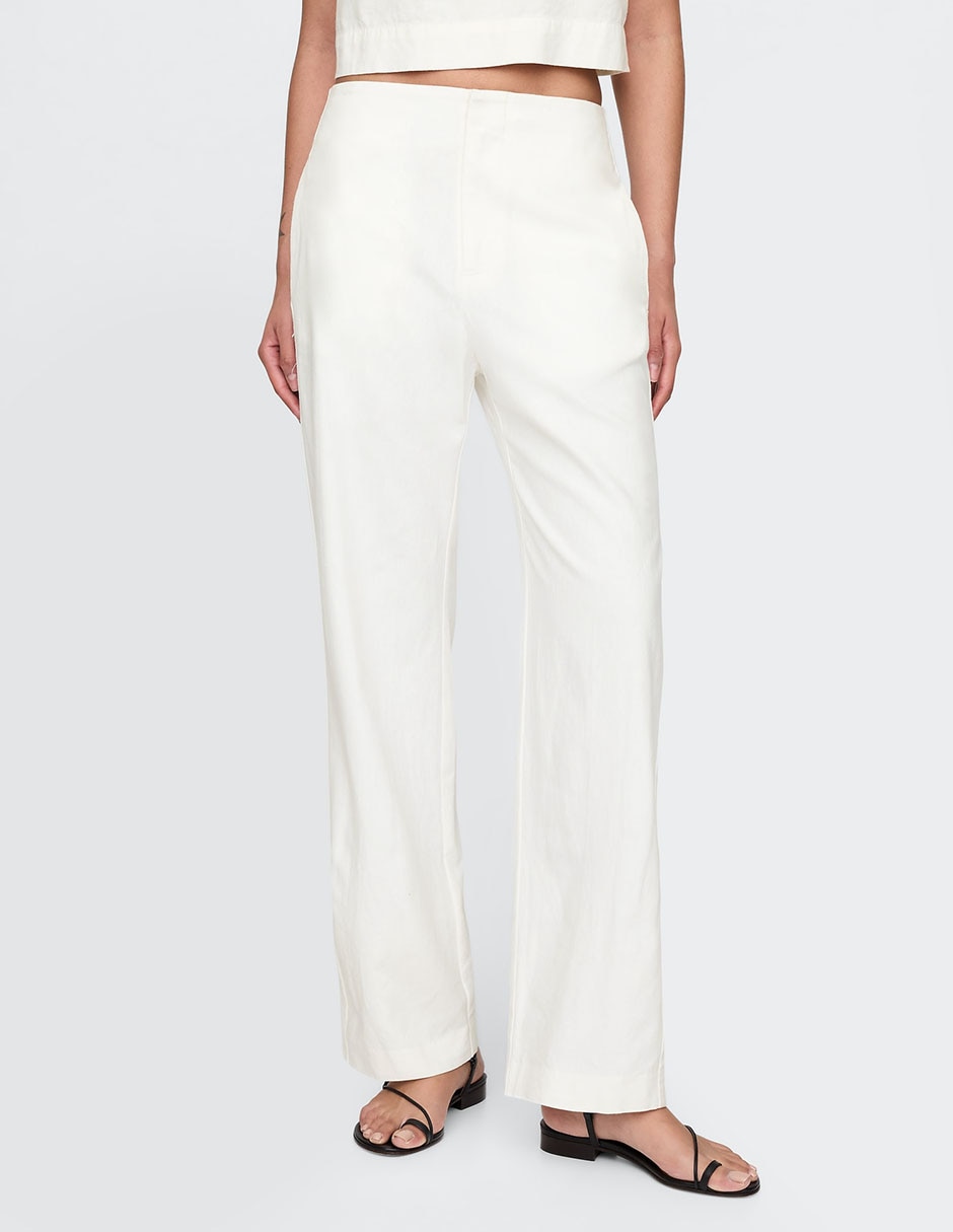Pantalón relaxed straight para mujer