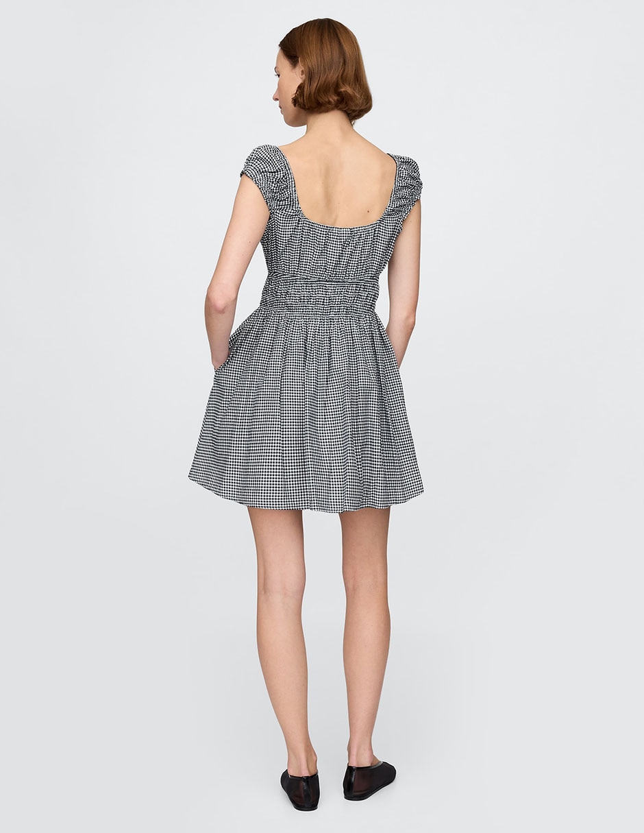 VESTIDO GAP 717638 ALGODÓN, XCH, NEGRO