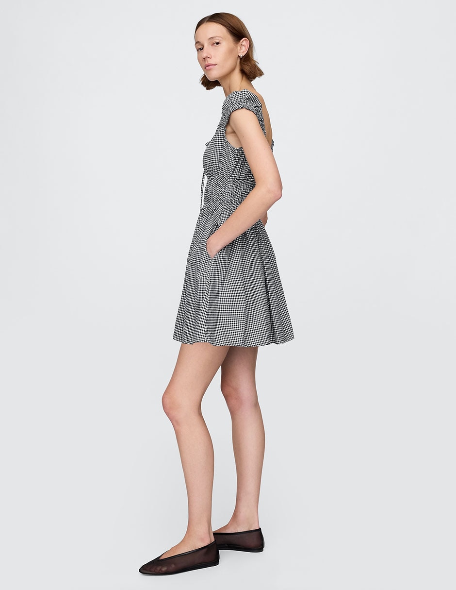 VESTIDO GAP 717638 ALGODÓN, XCH, NEGRO