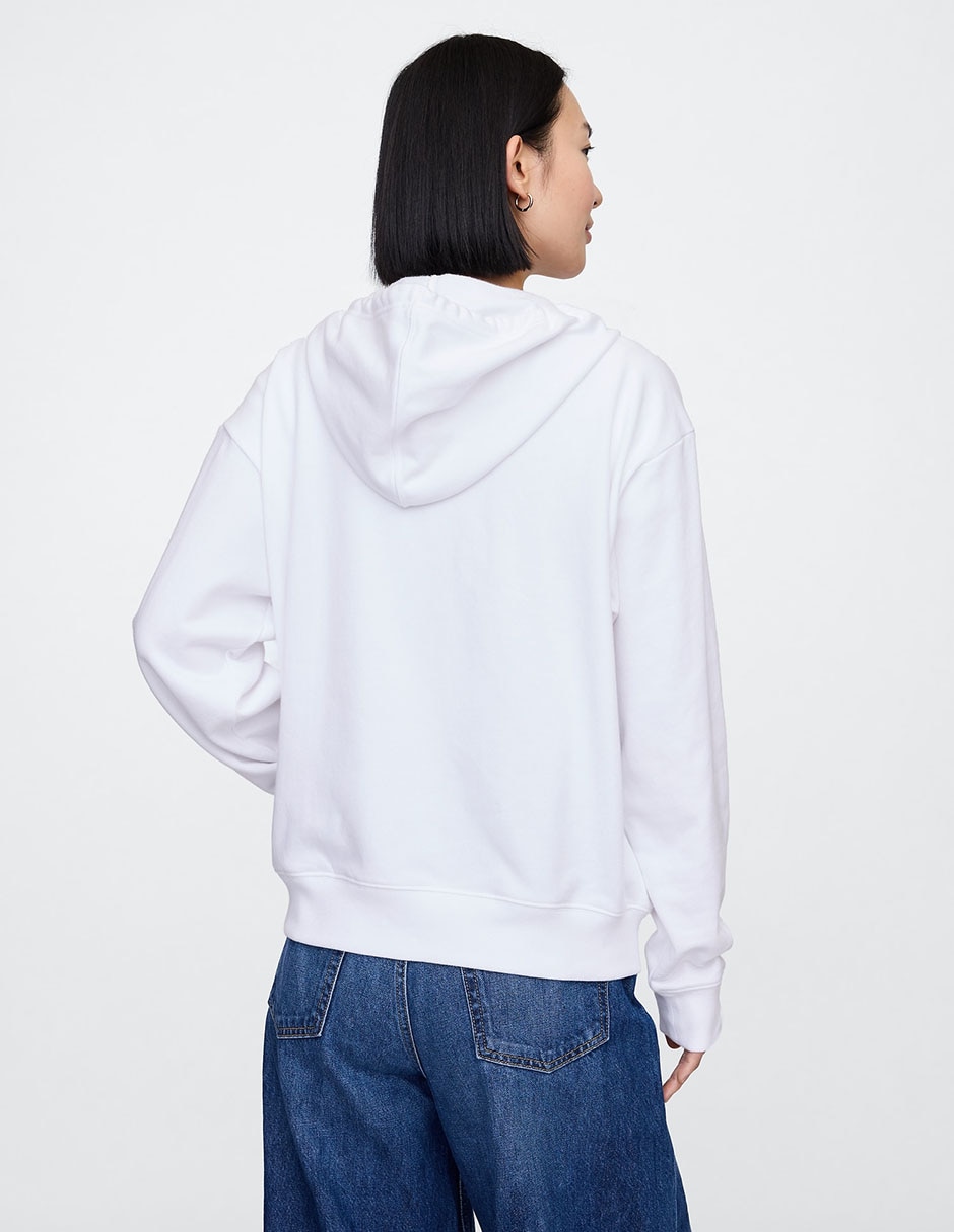 Sudadera con capucha y bolsa para mujer 2