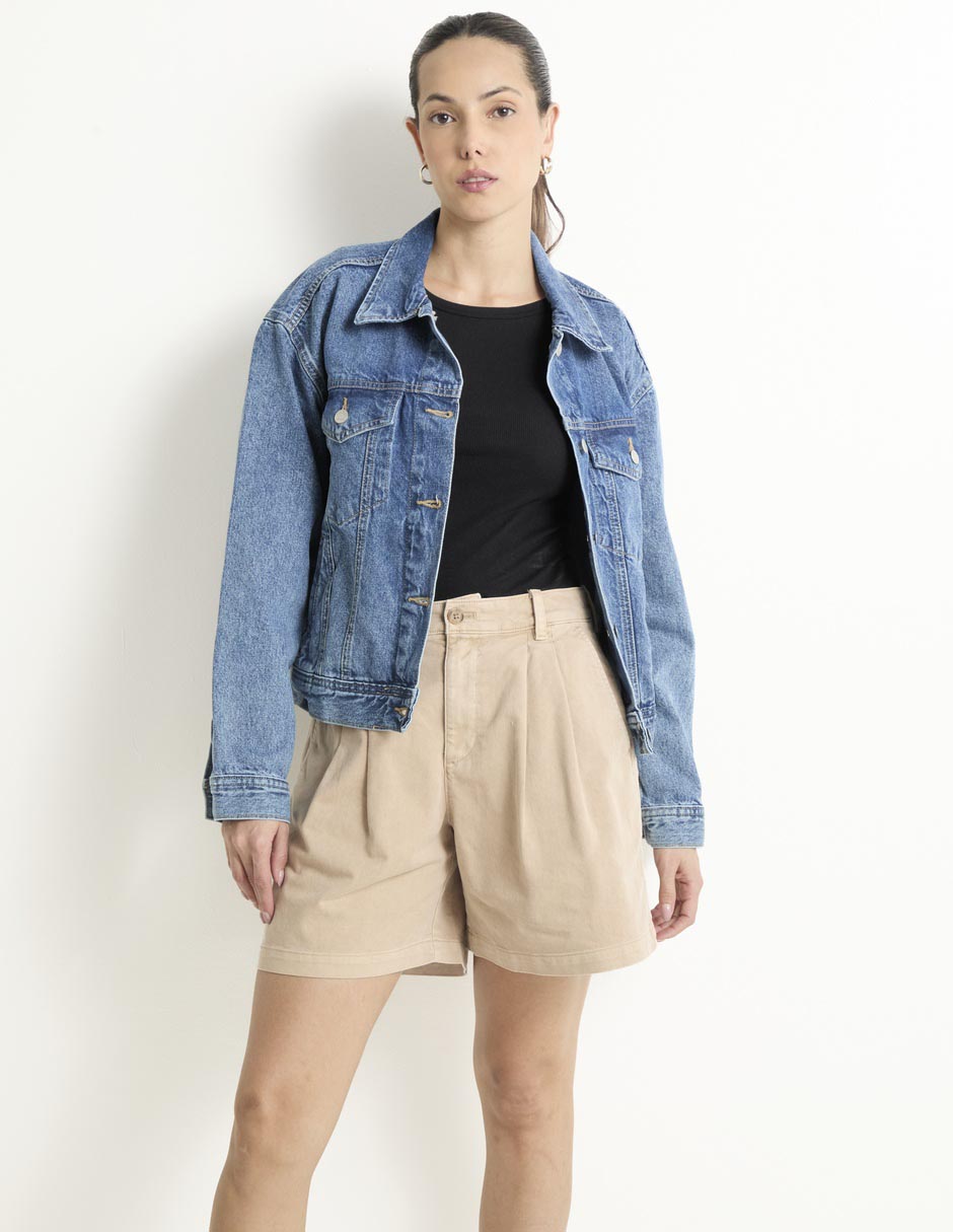 Bermuda de algodón para mujer Bermuda de algodón para mujer