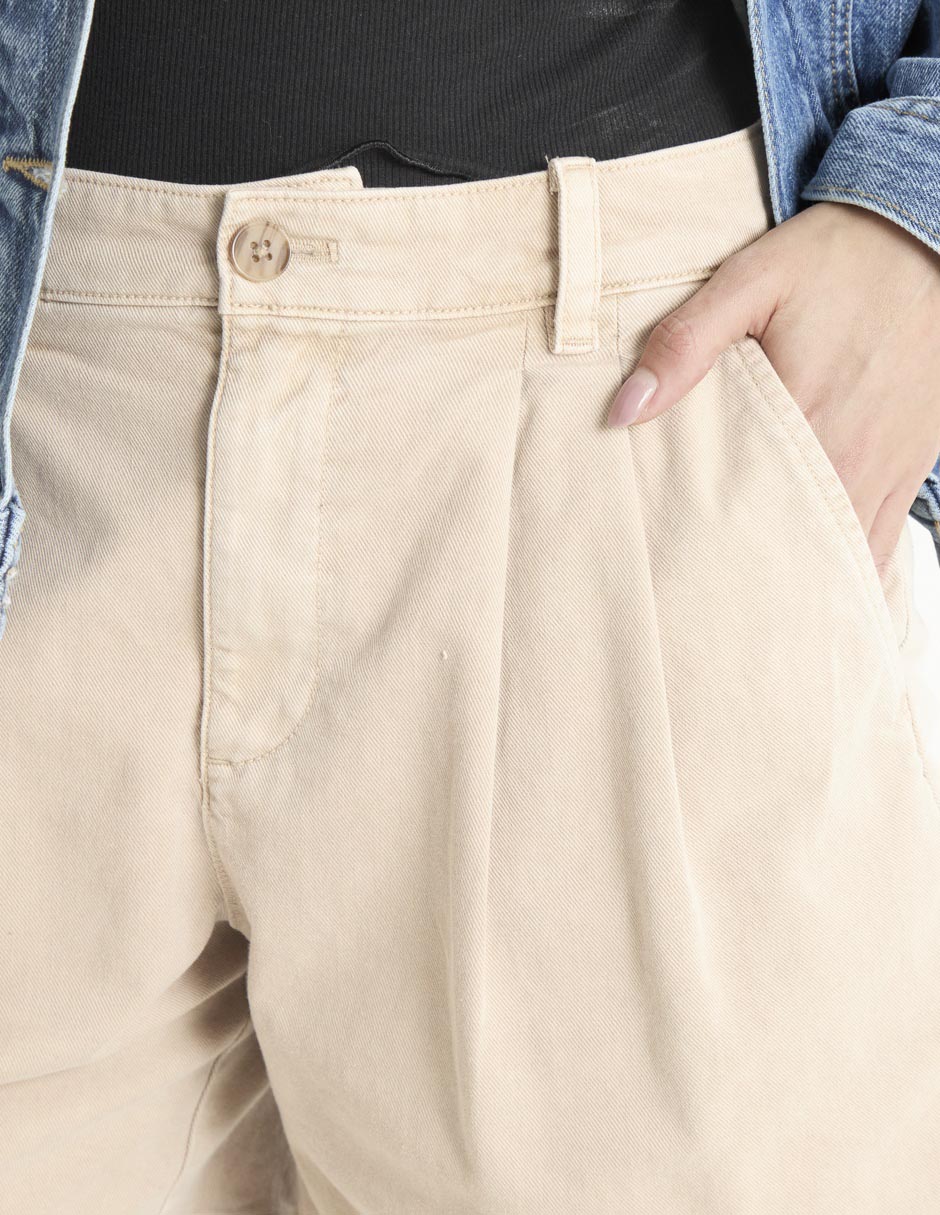 Bermuda de algodón para mujer 4