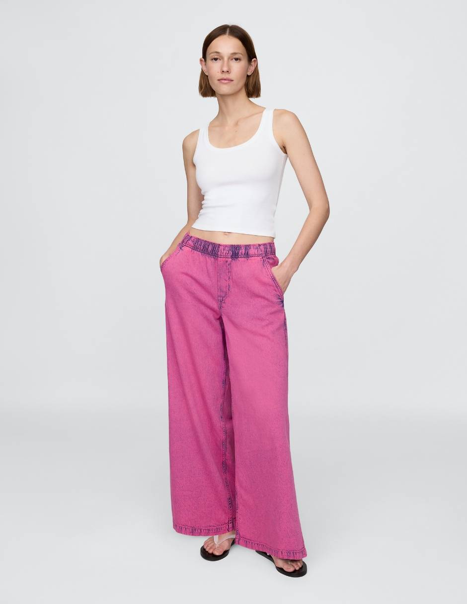 Pantalón amplio para mujer 1
