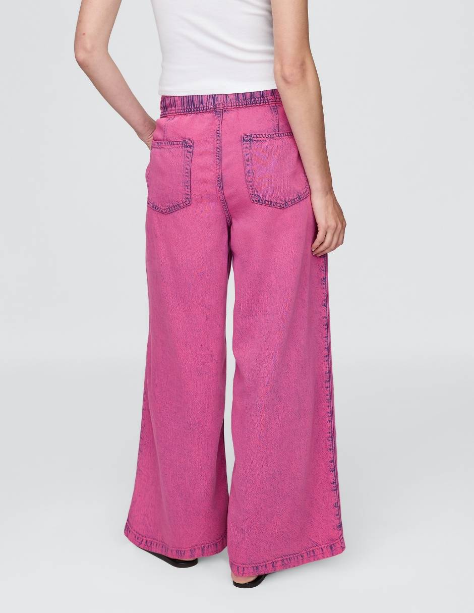 Pantalón amplio para mujer 4