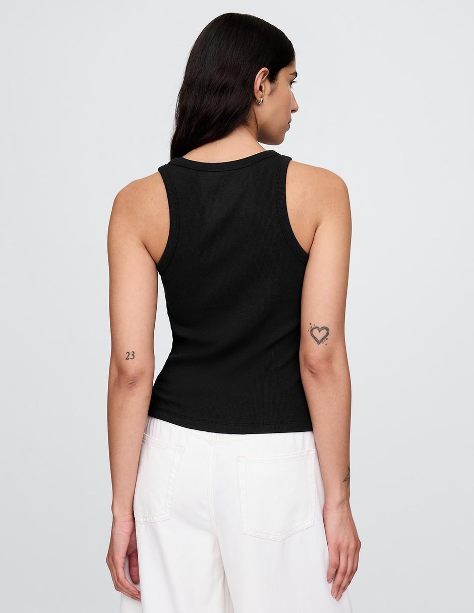 PLAYERA GAP 729562 LOGO R, XXCH, NEGRO