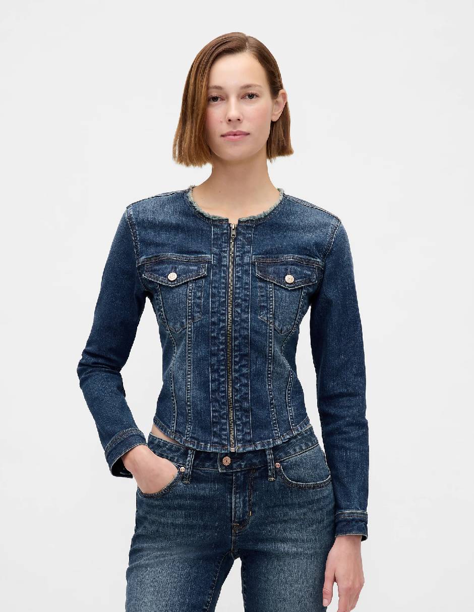 Chamarra de mezclilla para mujer GAP México