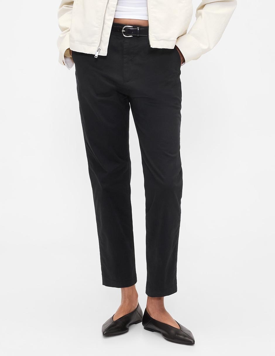 Pantalón chino straight para mujer Pantalón chino straight para mujer