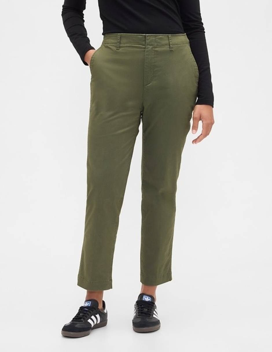 Pantalón chino straight para mujer 2