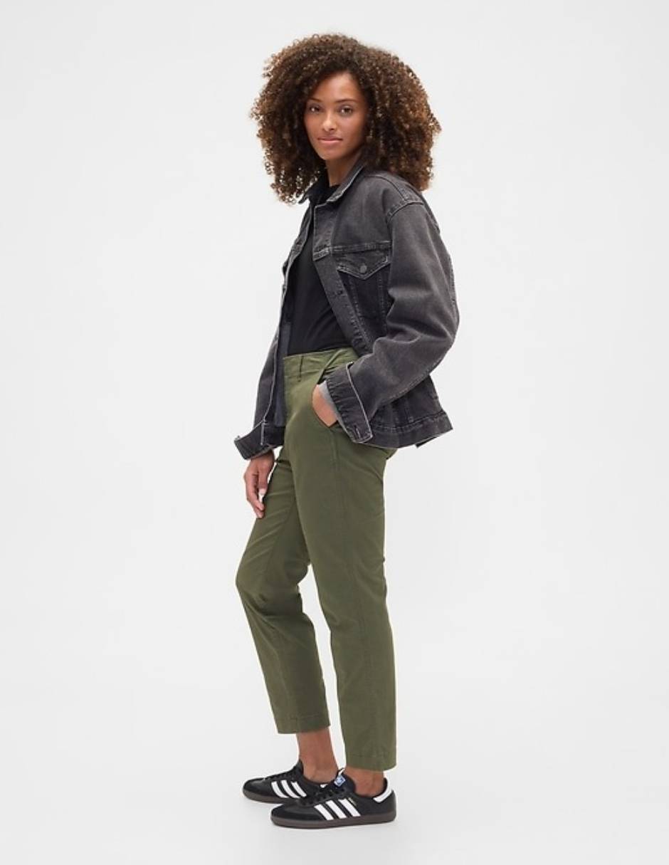 Pantalón chino straight para mujer 3