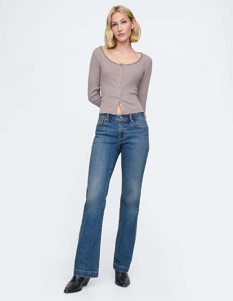 Jeans straight para mujer 3