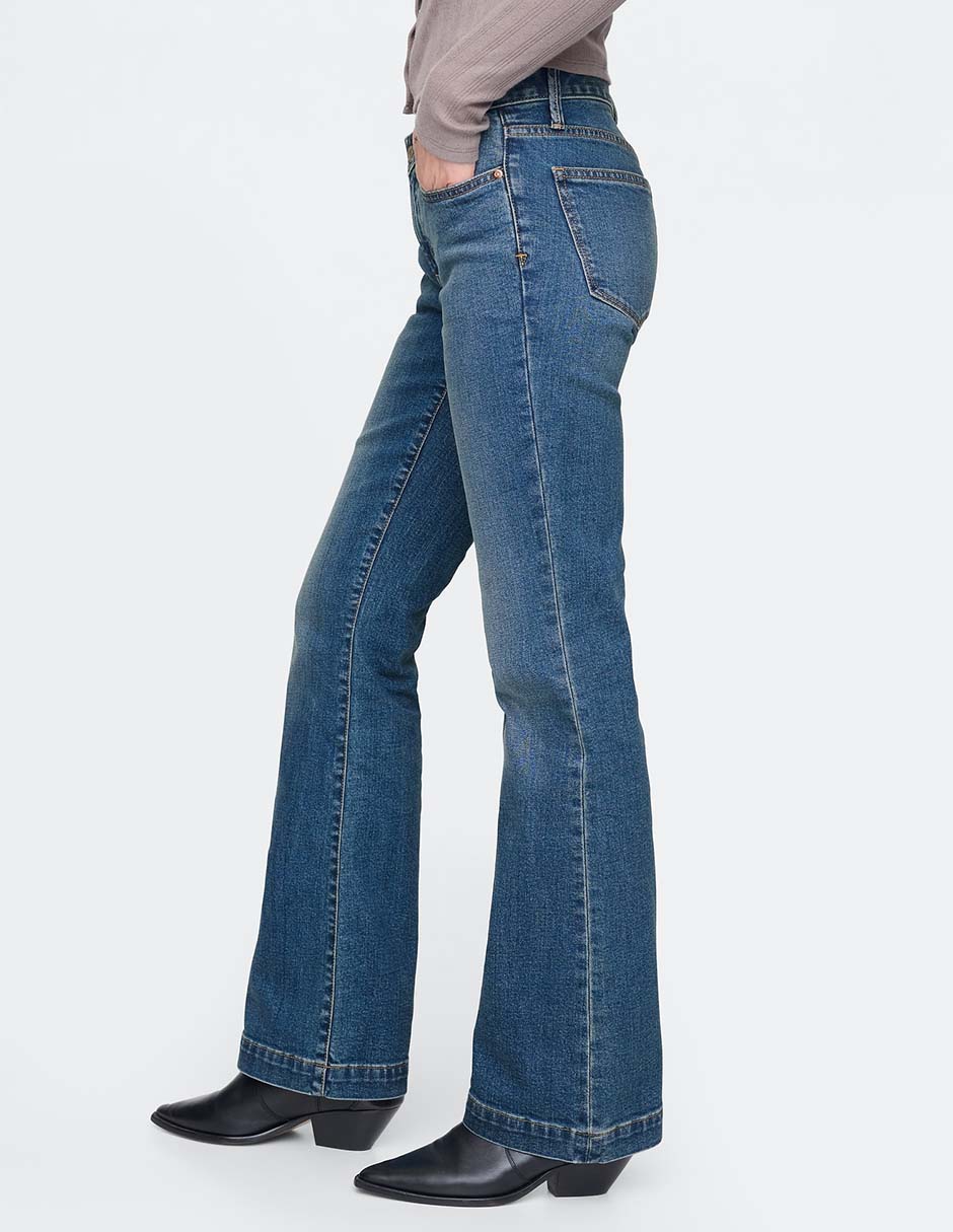 Jeans straight para mujer 4