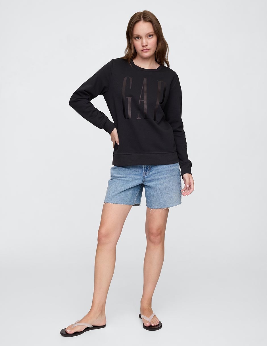 SUDADERA GAP 8004, XXCH, NEGRO INTENSO