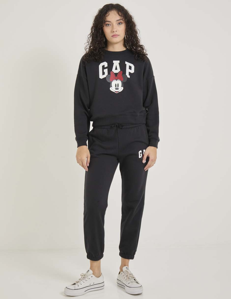 SUDADERA GAP 822932 LOGO A, XG, NEGRO I