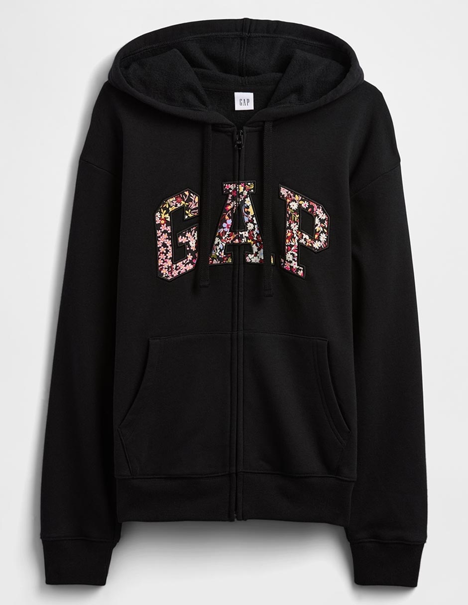 SUDADERA GAP 678782, CH, NEGRO INTENSO