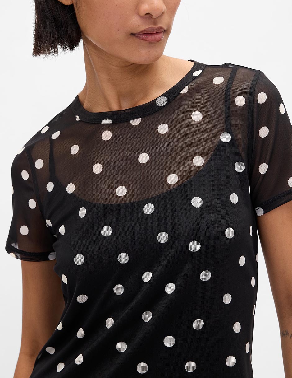 VESTIDO GAP 797873 ALGODÓ, XXCH, NEGRO