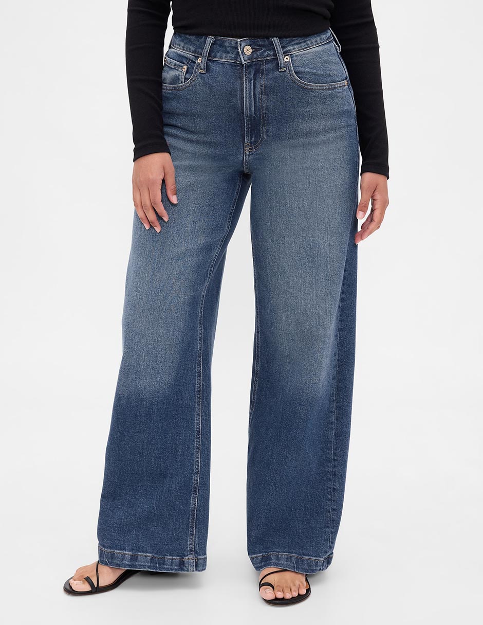 Jeans amplio para mujer 2