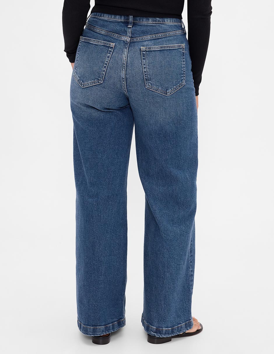 Jeans amplio para mujer 4