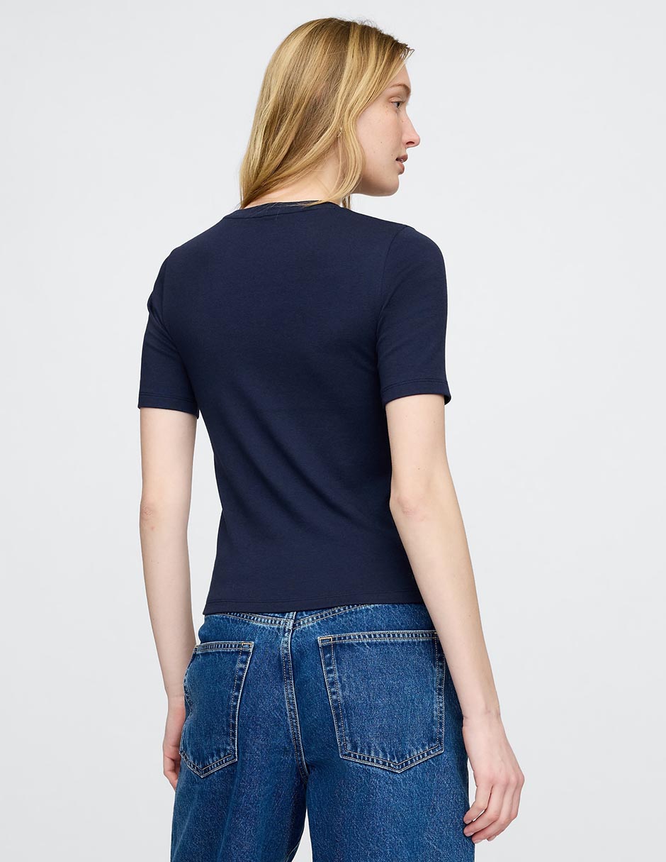 PLAYERA GAP 679172 LI, XG, AZUL MARINO