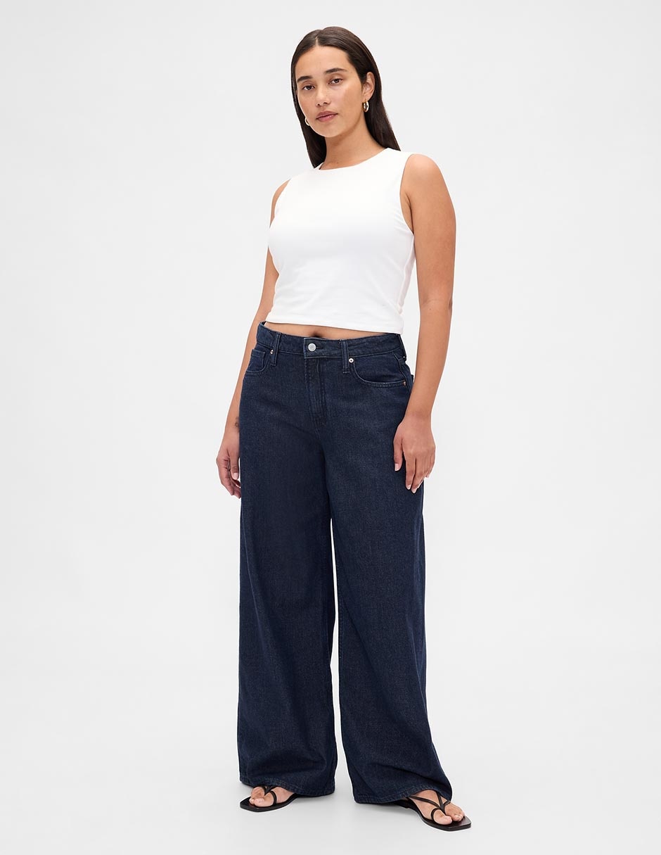 Jeans relaxed baggy para mujer