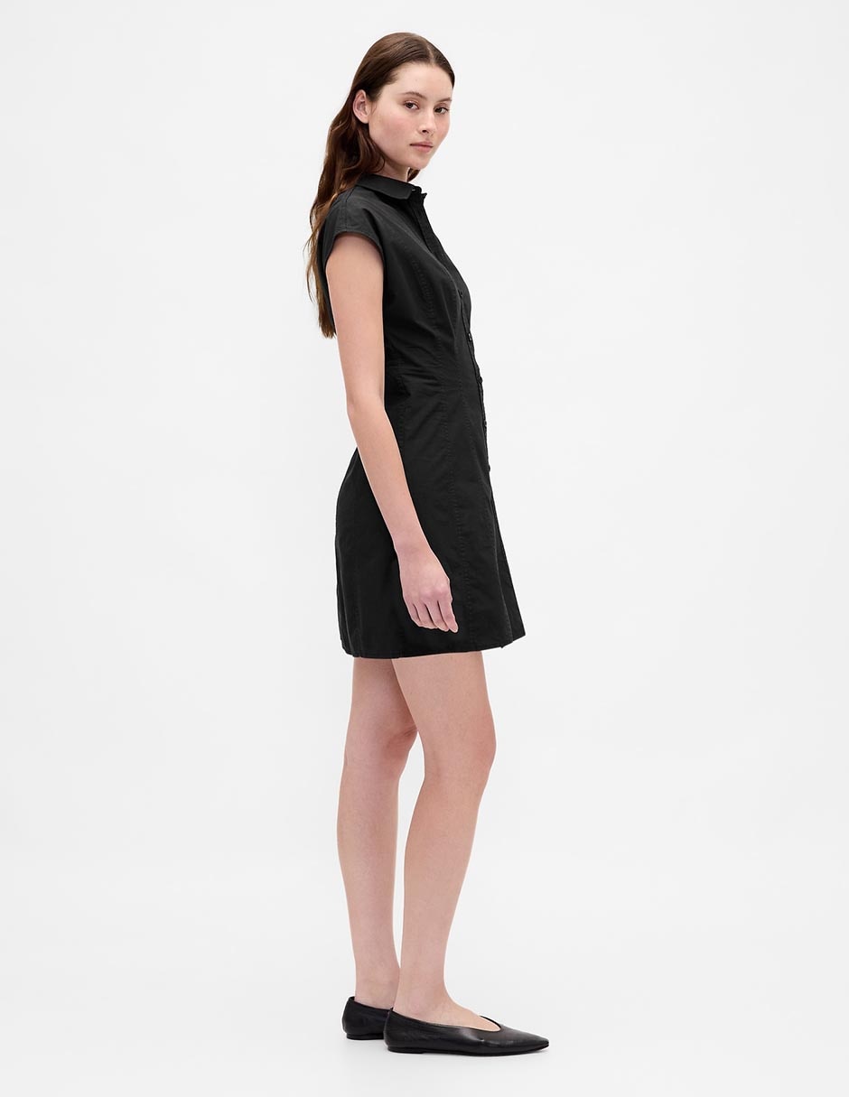 VESTIDO GAP 79784, XXCH, NEGRO