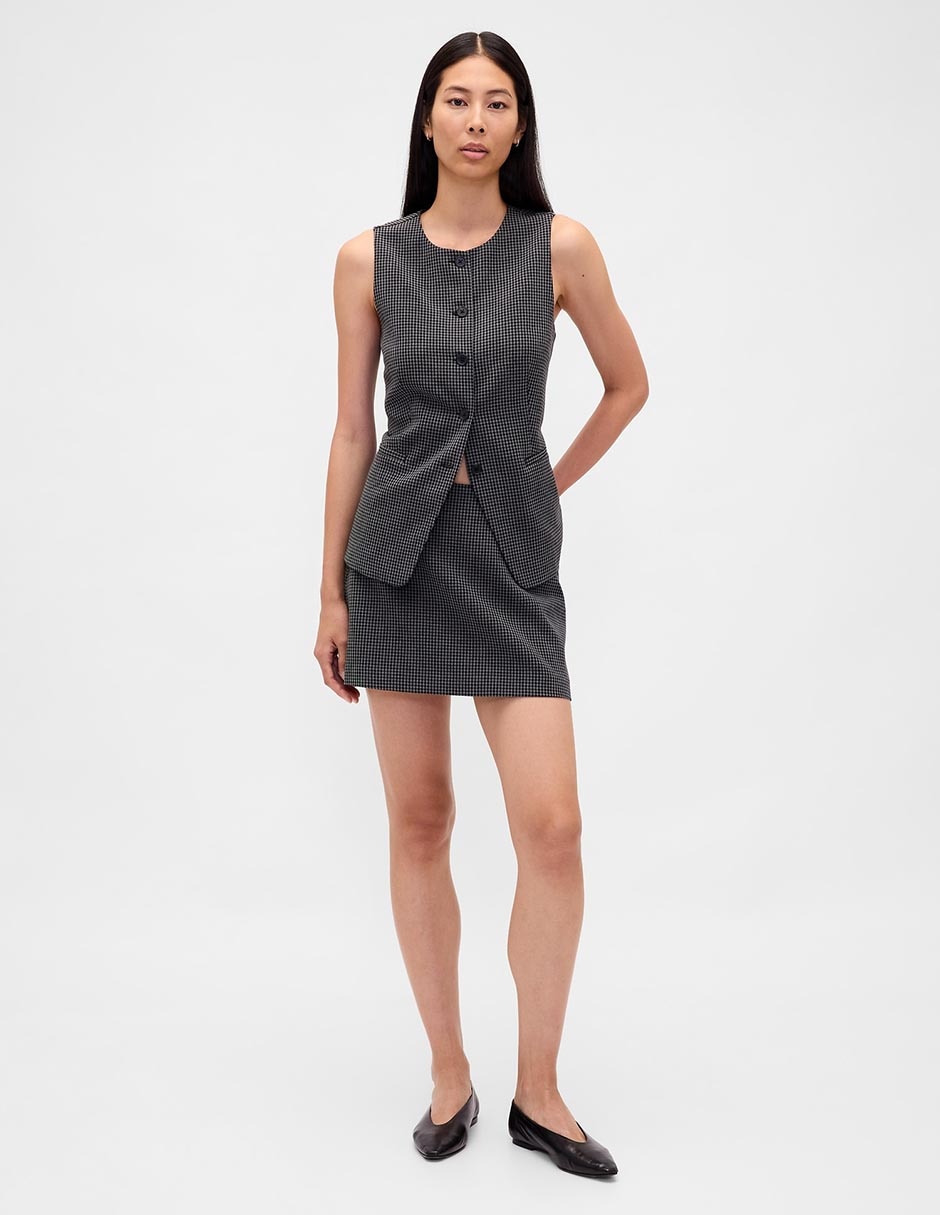 Falda short a la cintura Falda short a la cintura