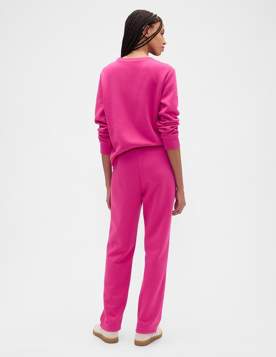 Pants regular con elástico para mujer 2